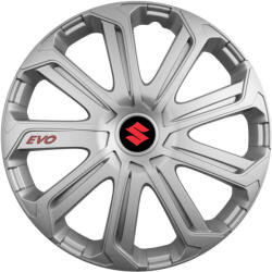 AutoHelix MSA Set 4 Capace Roti Evo Gri R14, Pentru Suzuki (EVOG76)