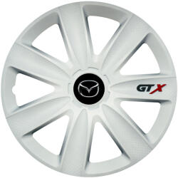 AutoHelix MSA Set 4 Capace Roti GTX Alb R15, Compatibil Cu Mazda (GTXA23)