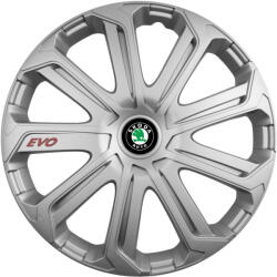 AutoHelix MSA Set 4 Capace Roti Evo Gri R14, Pentru Skoda (EVOG67)