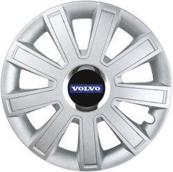 AutoHelix MSA Set 4 Capace Roti, potrivite jantelor de R16, pentru Volvo, model flash cromat (13083)