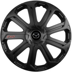 AutoHelix MSA Set 4 Capace Roti Evo Negru R16, Pentru Mazda (EVON39)