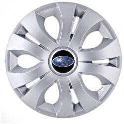 AutoHelix MSA Set 4 Capace Roti, potrivite jantelor de R16, Compatibil Cu Subaru, model top crom (14767)