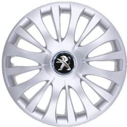 AutoHelix MSA Set 4 Capace Roti R15, Potrivite Jantelor de 15 inch, Pentru Peugeot, Model 328 (12411)