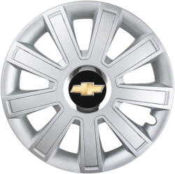 AutoHelix MSA Set 4 Capace Roti, potrivite jantelor de R16, pentru Chevrolet, model flash cromat (12995)