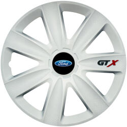 AutoHelix MSA Set 4 Capace Roti GTX Alb R16, Compatibil Cu Ford (GTXA18)