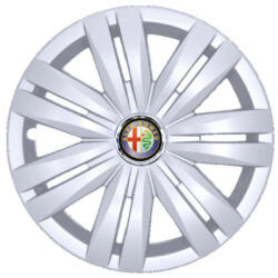 AutoHelix MSA Set 4 Capace Roti R16, Potrivite Jantelor de 16 inch, Pentru Alfa Romeo, Model 427 (12522)