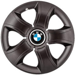 AutoHelix MSA Set 4 Capace Roti 14 inchi (R14) Bis Negru, Compatibile Cu BMW (3197)