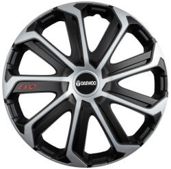 AutoHelix MSA Set 4 Capace Roti Evo Gri-Negru R16, pentru DAEWOO (23127)