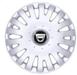 AutoHelix MSA Set 4 Capace Roti R16, Potrivite Jantelor de 16 inch, Pentru Dacia, Model 403 (11702)