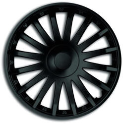AutoHelix MSA Set 4 buc capace roti Crystal black 16 (1160)