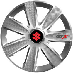 AutoHelix MSA Set 4 Capace Roti GTX Gri R15, Pentru Suzuki (GTXC86)