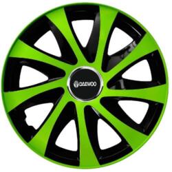 AutoHelix MSA Set 4 capace roti Extra drift green R15 Compatibil Cu Daewoo (6339)