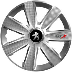 AutoHelix MSA Set 4 Capace Roti GTX Gri R17, Pentru Peugeot (GTXC68)