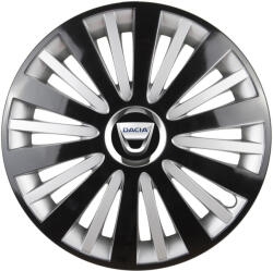 AutoHelix MSA Set 4 Capace Roti, potrivite jantelor de R14, pentru Dacia, model falcon dual (12801)
