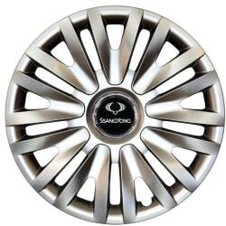 AutoHelix MSA Set 4 Capace Roti 15 inchi (R15) Pentru SsangYoung, Model 313 (00000667-11468)