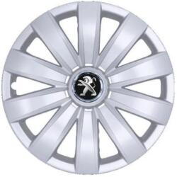 AutoHelix MSA Set 4 Capace Roti R16, Potrivite Jantelor de 16 inch, Pentru Peugeot, Model 421 (12499)