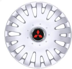 AutoHelix MSA Set 4 Capace Roti R16, Potrivite Jantelor de 16 inch, Pentru Mitsubishi, Model 403 (11741)