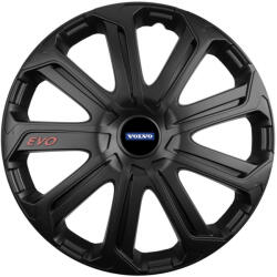 AutoHelix MSA Set 4 Capace Roti Evo Negru R15, Pentru Volvo (EVON86)