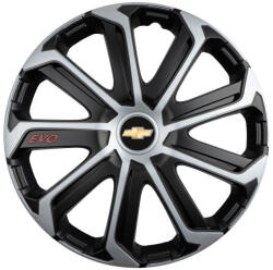 AutoHelix MSA Set 4 Capace Roti Evo Gri-Negru R15, pentru CHEVROLET (23117)