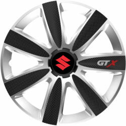 AutoHelix MSA Set 4 Capace Roti GTX Carbon Gri-Negru R17, Pentru Suzuki (GTXM104)