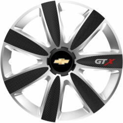AutoHelix MSA Set 4 Capace Roti GTX Carbon Gri-Negru R14, Pentru Chevrolet (GTXM33)