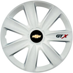 AutoHelix MSA Set 4 Capace Roti GTX Alb R16, Compatibil Cu Chevrolet (GTXA8)