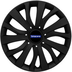 AUTOHELIX MSA Set 4 capace roti 16 inch (R16) compatibile VOLVO, Model - 432 Black Edition (432VolvoBlack)