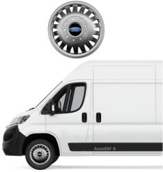 Autohelix Msa Set 4 capace roti 16 inchi (R16) bombate compatibile Ford TRANSIT, model 410 (001830)