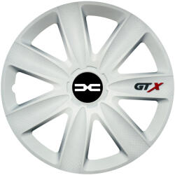 AutoHelix MSA Set 4 Capace Roti GTX Alb R16, Compatibil Cu Dacia Nou (GTXA14)