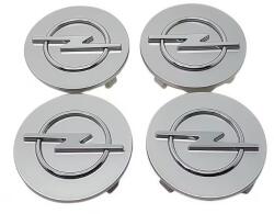 AutoHelix MSA Set 4 Capace Jante Aliaj Opel 58MM GRI (OPL58MM)