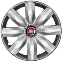 AutoHelix MSA Set 4 capace roti potrivite jantelor de 14 inchi (R14) compatibile Fiat, Model - 221 (221Fiat)