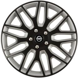 Autohelix MSA Set 4 Capace Roti 17 inchi (R17) Dakar Negru-Gri, Compatibile Cu Nissan (DKNG98)