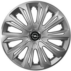 AutoHelix MSA Set 4 capace roti Strong silver varnished R14 Compatibil Cu Opel (9113)