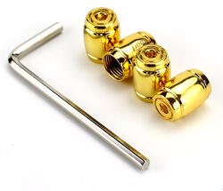 AutoHelix MSA Set capacele valva auto, universale, anti furt, aurii (AX_CV-001-AURIU-53)