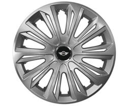 AutoHelix MSA Set 4 capace roti Strong silver varnished R15 Compatibil Cu Mini Cooper (9103)