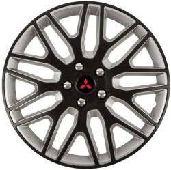 Autohelix MSA Set 4 Capace Roti 17 inchi (R17) Dakar Negru-Gri, Compatibile Cu Mitshubisi (DKNG97)