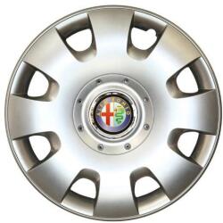 AutoHelix MSA Set 4 Capace 15 inch (R15) Compatibile Cu Alfa Romeo, Model 304 (11586)