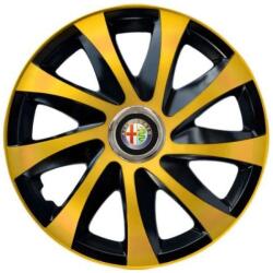 AutoHelix MSA Set 4 capace roti Drift extra gold R14 Compatibil Cu Alfa Romeo (5123)