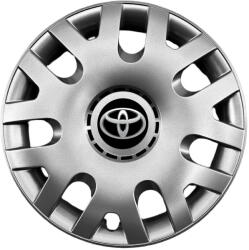 AutoHelix MSA Set 4 capace roti potrivite jantelor de 14 inch (R14) compatibile Toyota, Model - 204 (204Toyota)