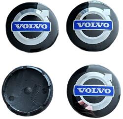 Autohelix Msa Set 4 capace Jante Aliaj Volvo 56MM, Negre (maf1118)