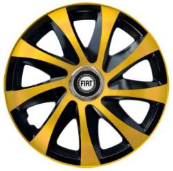 AutoHelix MSA Set 4 capace roti Drift extra gold R14 Compatibil Cu Fiat (5147)