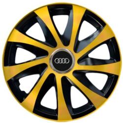 AutoHelix MSA Set 4 capace roti Drift extra gold R14 Compatibil Cu Audi (5126)