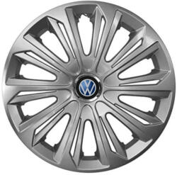 AutoHelix MSA Set 4 capace roti Strong silver varnished R15 Compatibil Cu VW (9145)