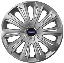 AutoHelix MSA Set 4 capace roti Strong silver varnished R15 Compatibil Cu Volvo (9142)