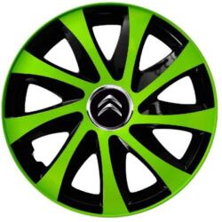 AutoHelix MSA Set 4 capace roti Extra drift green R15 Compatibil Cu Citroen (6333)