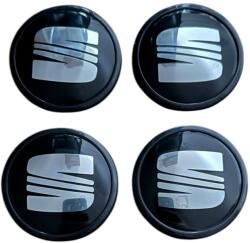 Autohelix Msa Set 4 Capace Jante Aliaj Seat 65mm, Negru (maf2935)