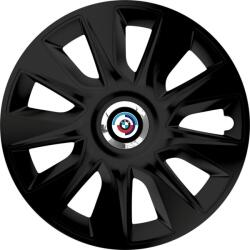 Autohelix MSA Set 4 Capace Roti 17 inchi (R17) Stratos Negru, Compatibile Cu BMW Nou (STRN4)