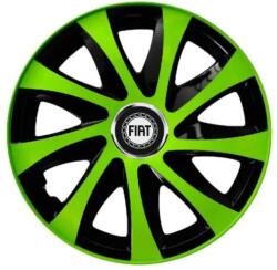 AutoHelix MSA Set 4 capace roti Extra drift green R15 Compatibil Cu Fiat (6342)