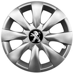 Autohelix Msa Set 4 capace roti potrivite jantelor de 15 inchi (R15) compatibile Peugeout, Model - 316 (316Peugeout)
