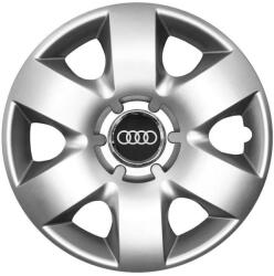 AUTOHELIX MSA Set 4 capace roti potrivite jantelor de 15 inchi (R15) compatibile AUDI A1, A2, A3, A4, A5, A6, A80, 100, Model-310 (001085)